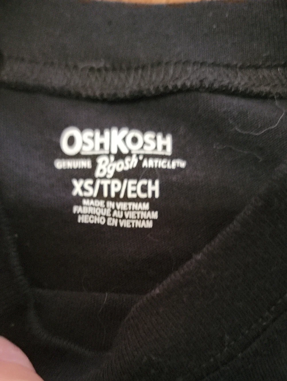 Black Motocross Long Sleeve Top XSmall